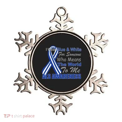 ALS Awareness Mean The World Ornament