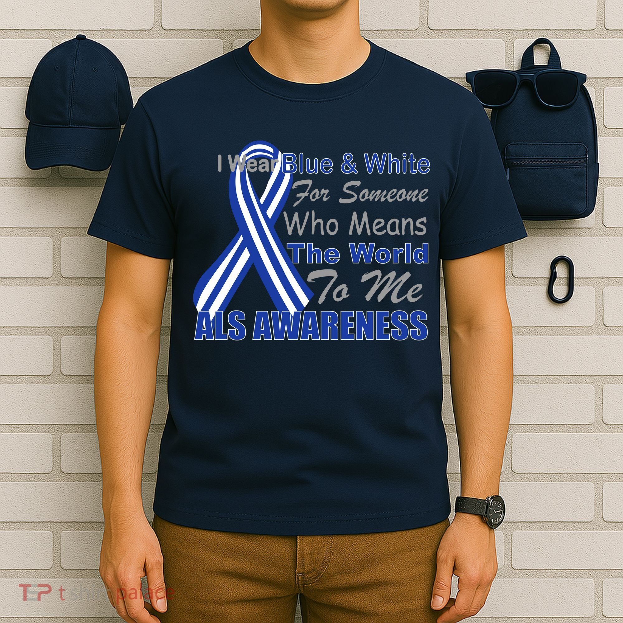 ALS Awareness Mean The World T-Shirt