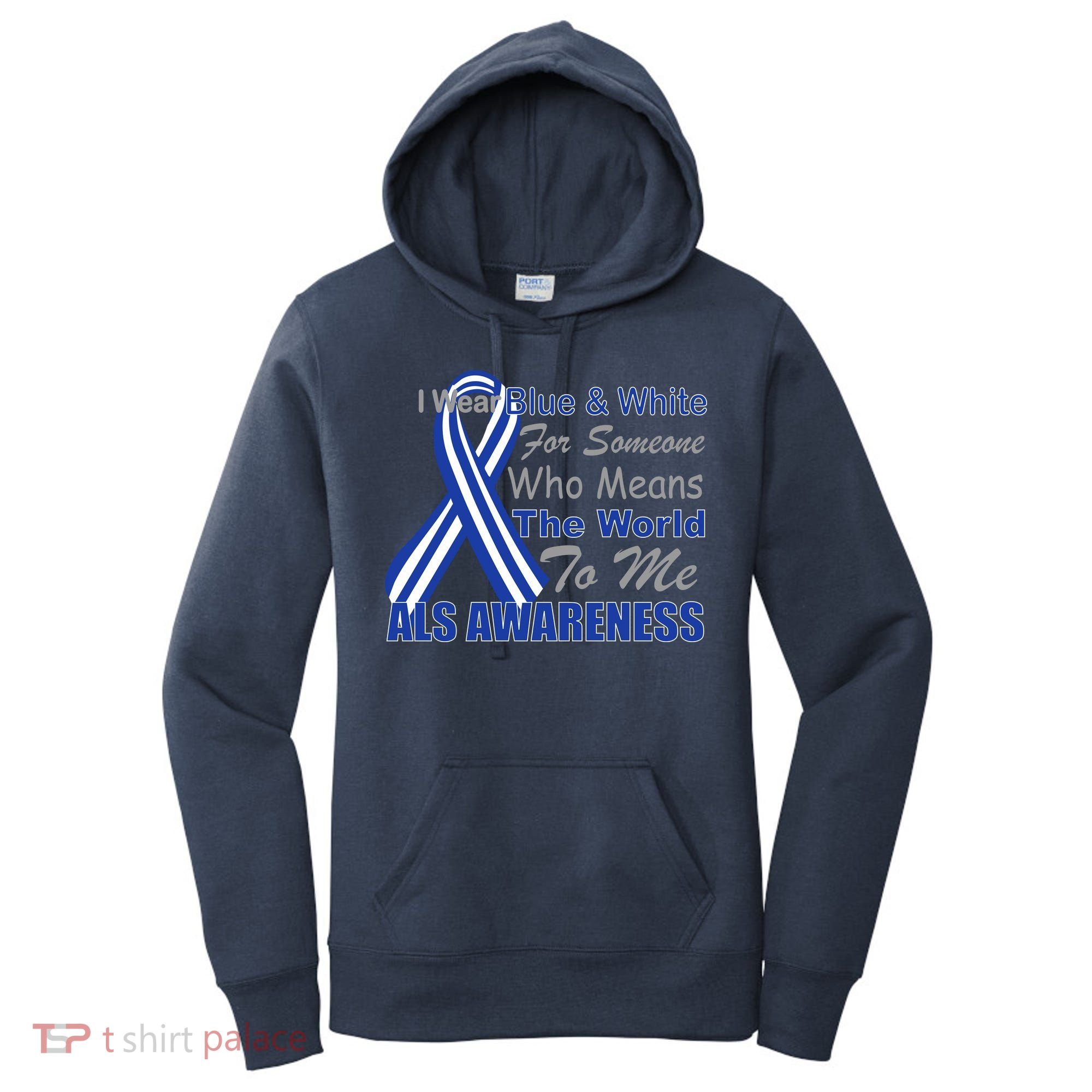 ALS Awareness Mean The World Women's Hoodie