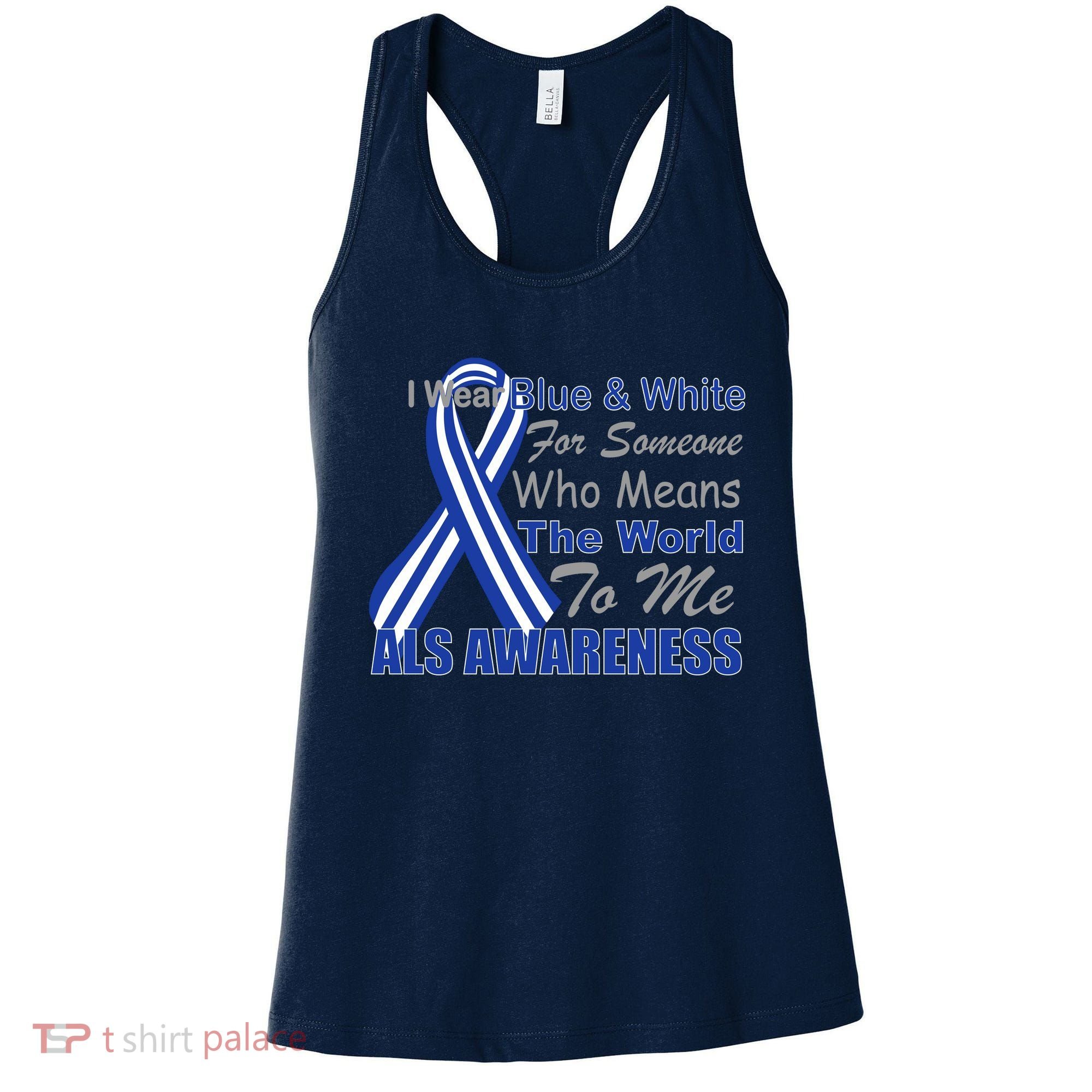ALS Awareness Mean The World Women's Tank Top