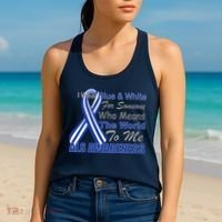 ALS Awareness Mean The World Women's Tank Top thumb 2