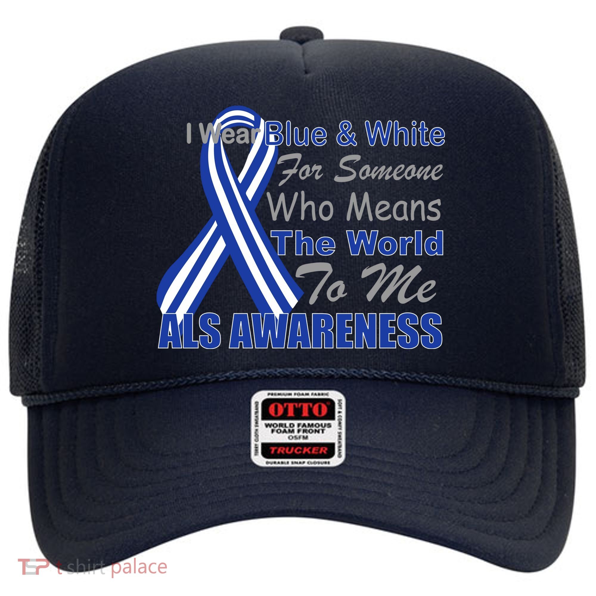ALS Awareness Mean The World Hat