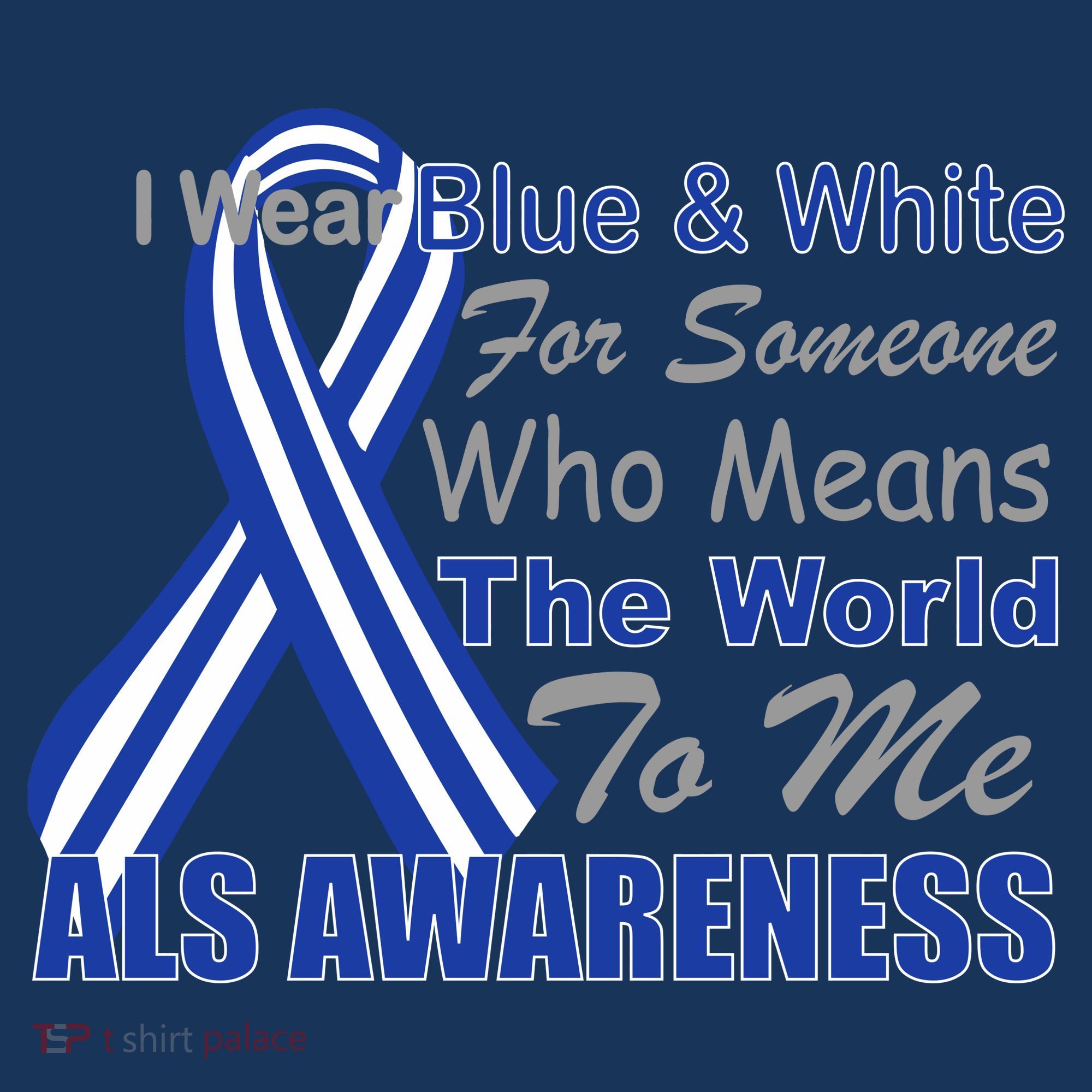 ALS Awareness Mean The World Visor