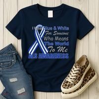 ALS Awareness Mean The World Women's T-Shirt thumb 3