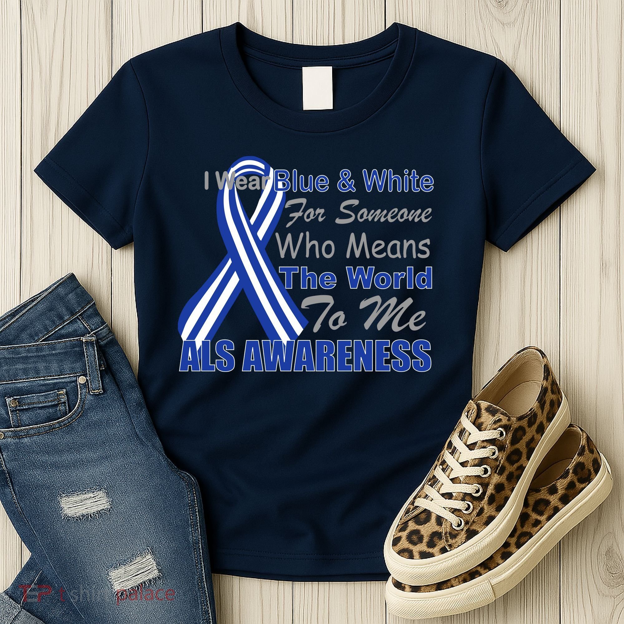 ALS Awareness Mean The World Women's T-Shirt