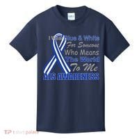 ALS Awareness Mean The World Kids T-Shirt thumb 0