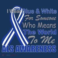 ALS Awareness Mean The World Tote Bag thumb 4