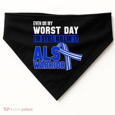 ALS Warrior USA-Made Doggie Bandana
