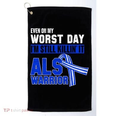 ALS Warrior Golf Towel