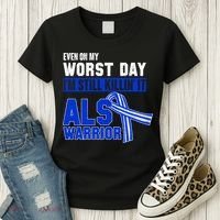 ALS Warrior Women's T-Shirt thumb 3