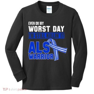 ALS Warrior Kids Long Sleeve Shirt