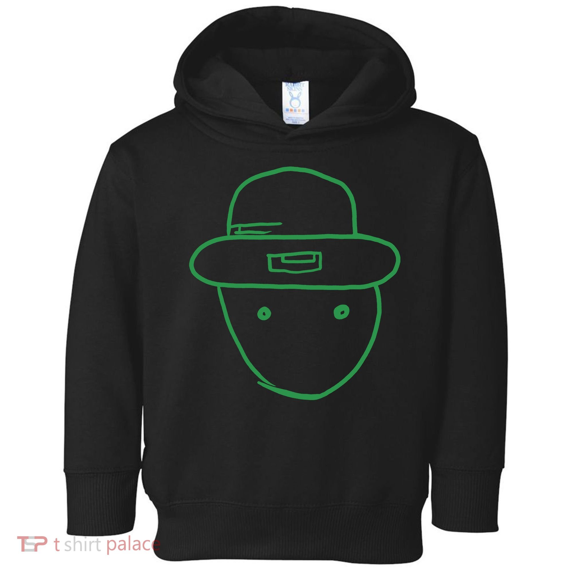 Amateur Leprechaun Sketch Toddler Hoodie