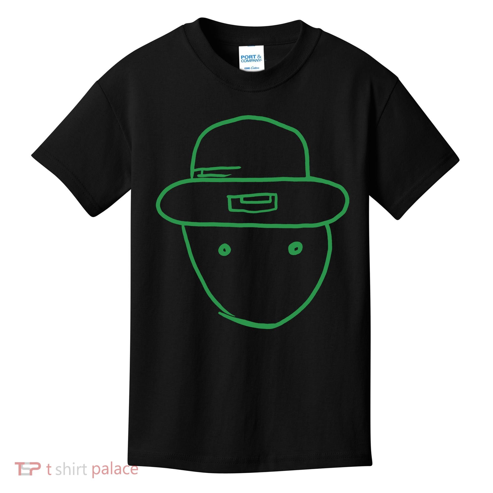 Amateur Leprechaun Sketch Kids T-Shirt