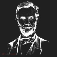 Abraham Lincoln Sketch Women's Sweatshirt thumb 2