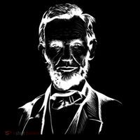 Abraham Lincoln Sketch Coaster thumb 2