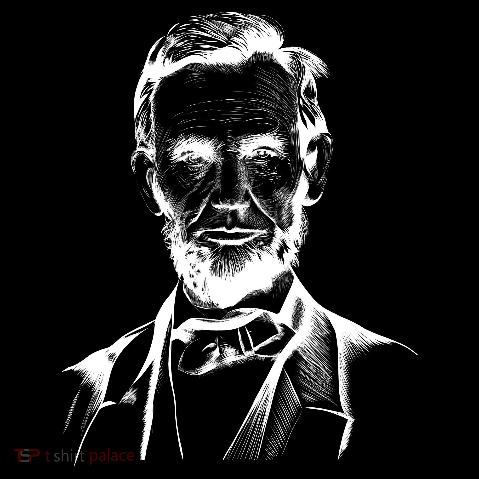 Abraham Lincoln Sketch Coaster