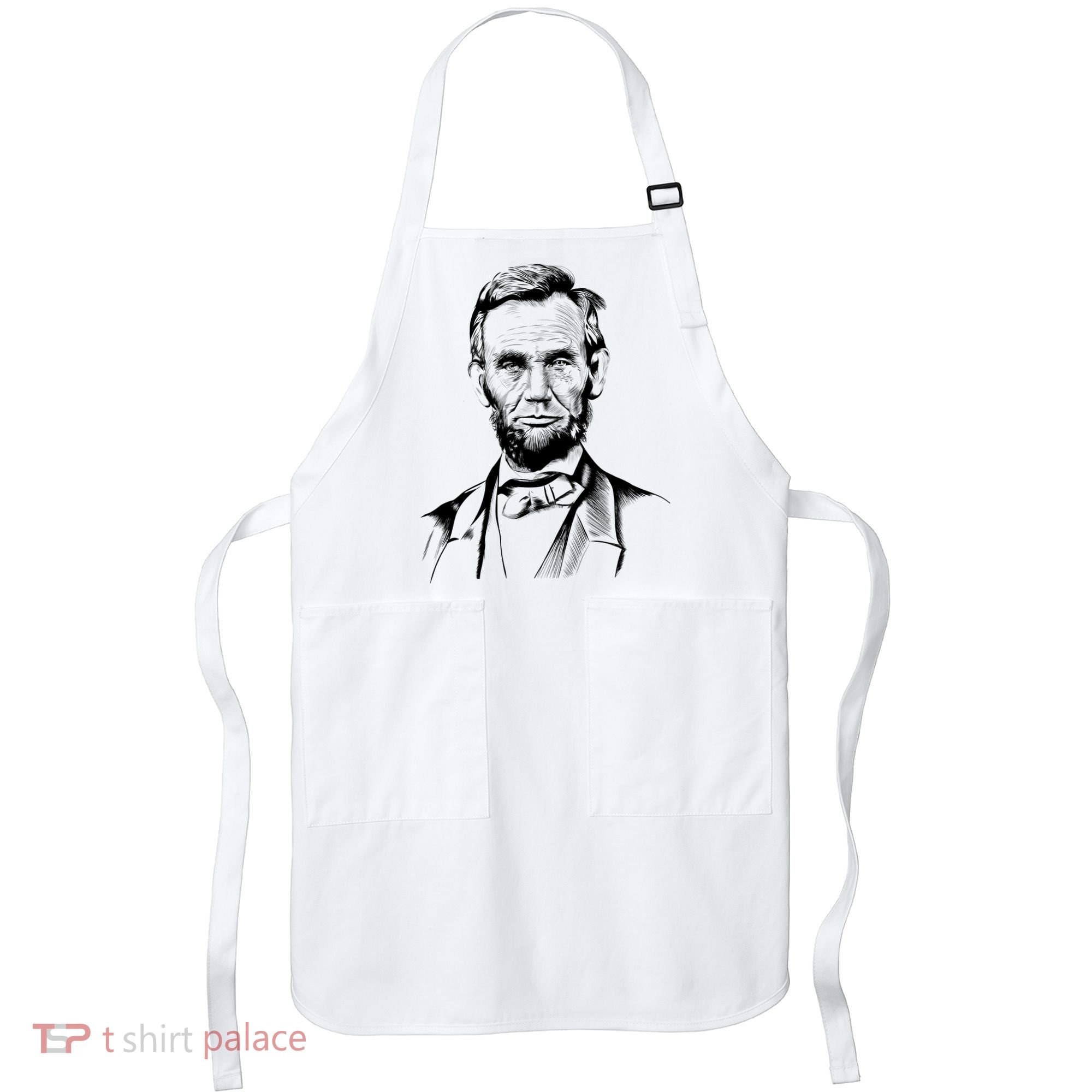 Abraham Lincoln Sketch Apron