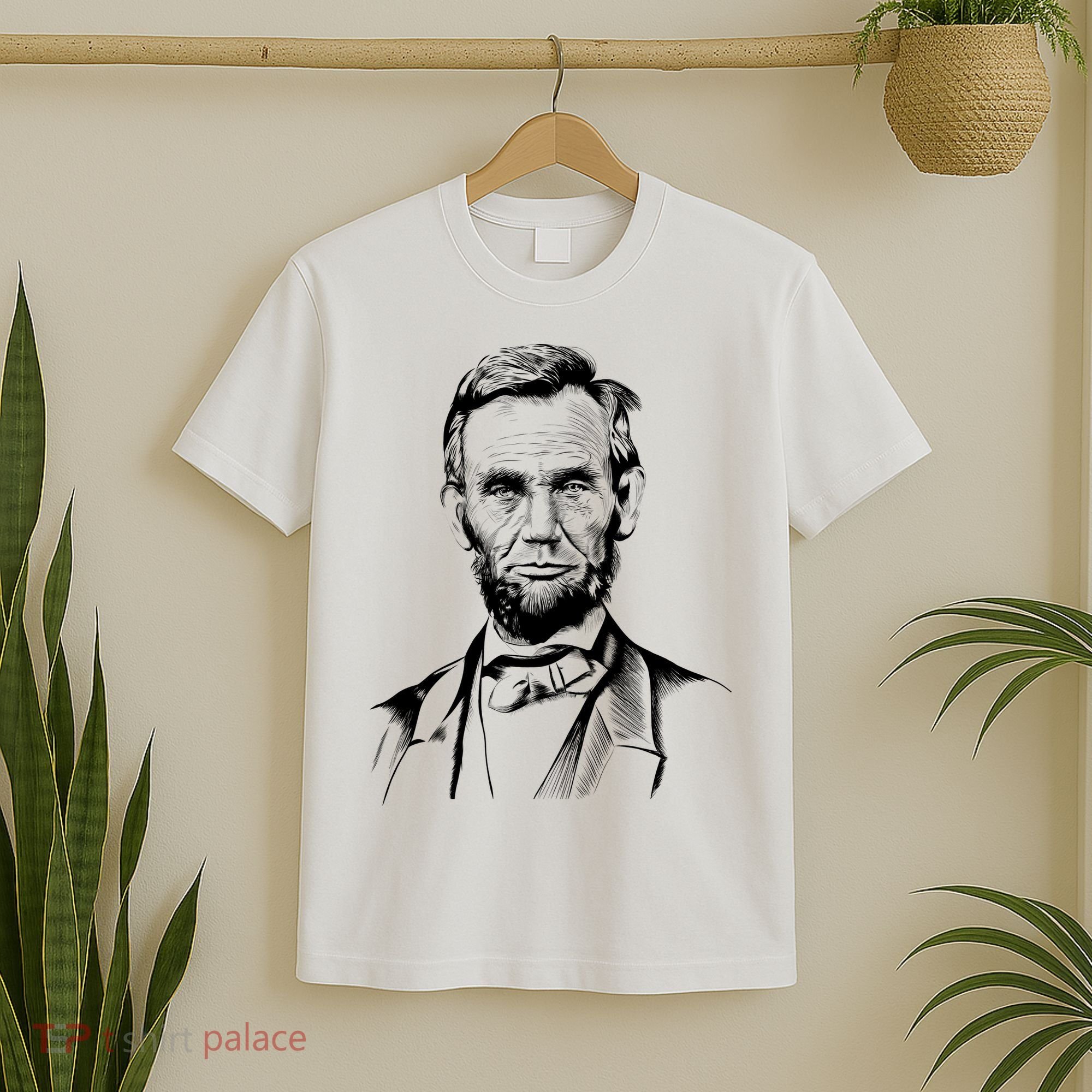 Abraham Lincoln Sketch T-Shirt