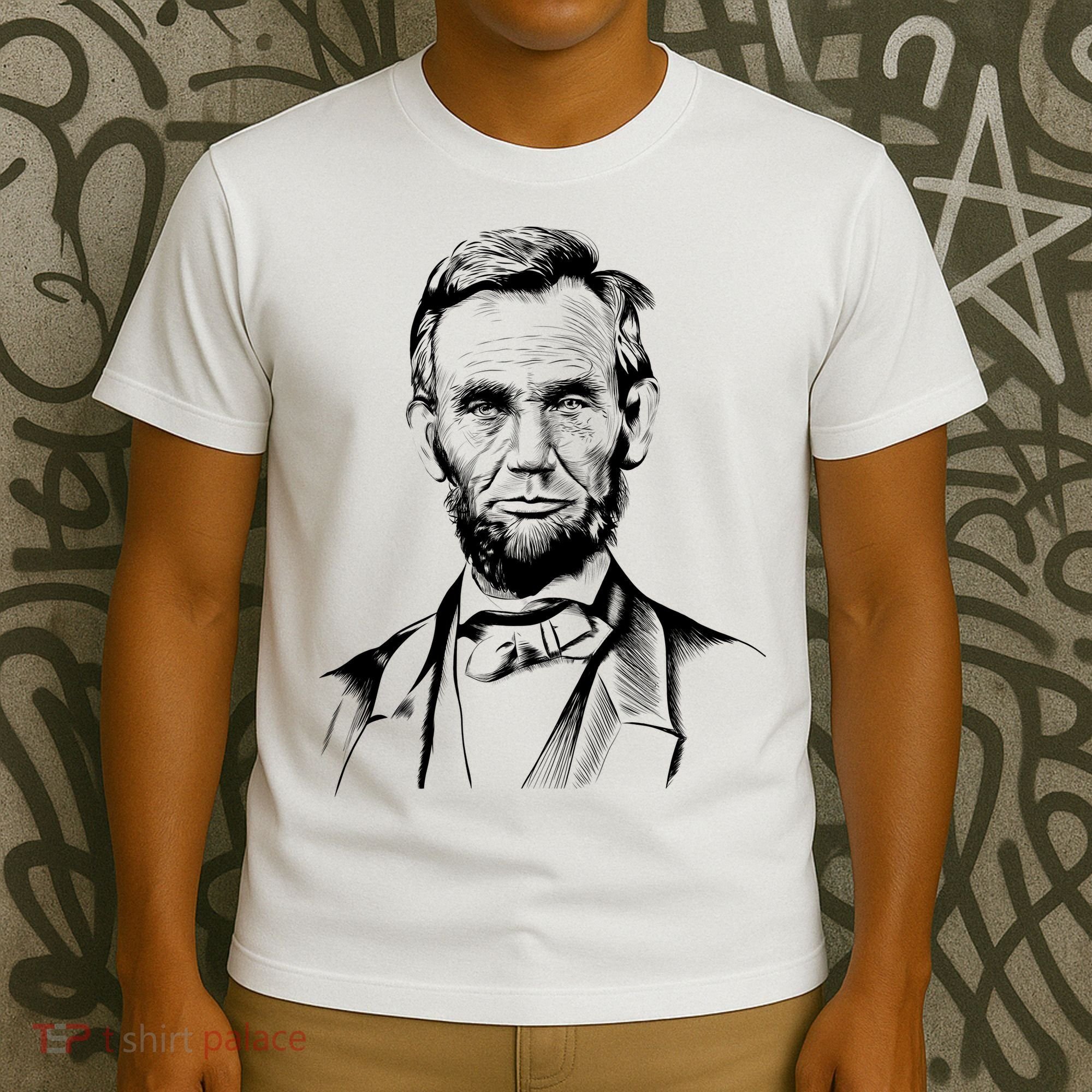 Abraham Lincoln Sketch T-Shirt