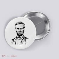Abraham Lincoln Sketch Button thumb 0