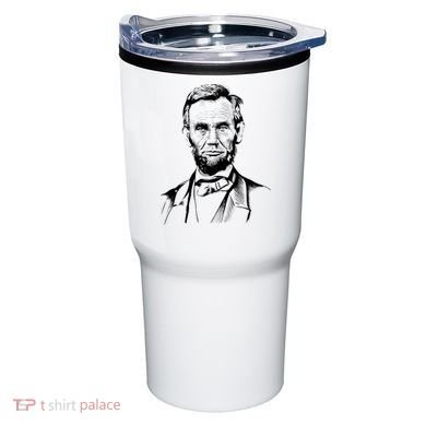 Abraham Lincoln Sketch Tumbler