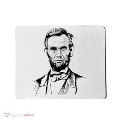 Abraham Lincoln Sketch Mousepad
