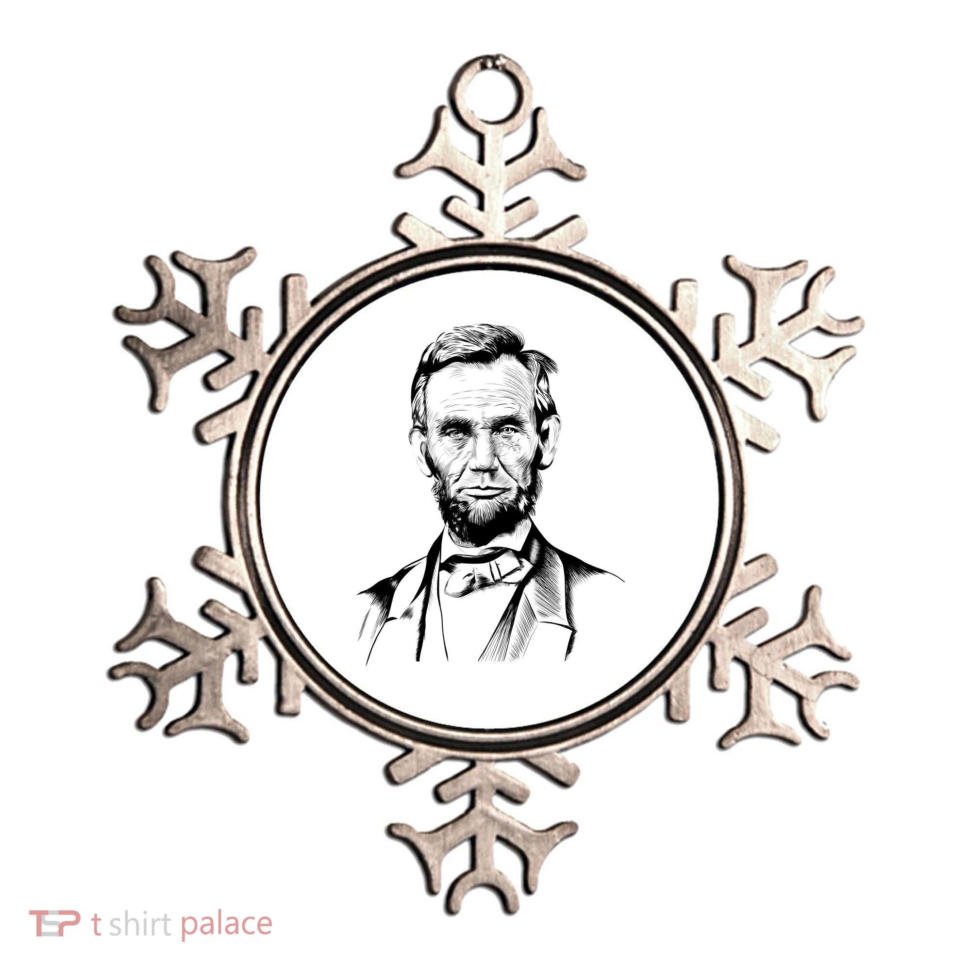 Abraham Lincoln Sketch Ornament