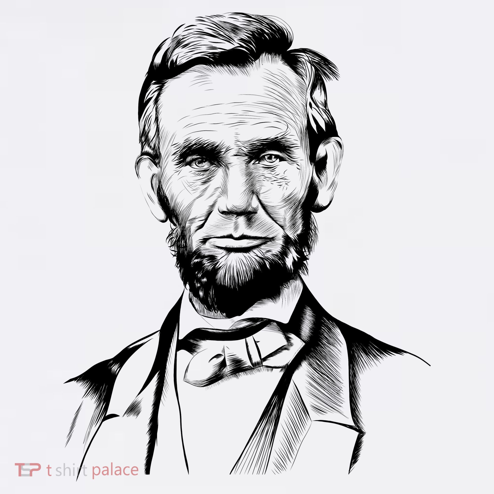 Abraham Lincoln Sketch Women's Tank Top