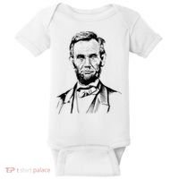 Abraham Lincoln Sketch Baby Bodysuit thumb 0
