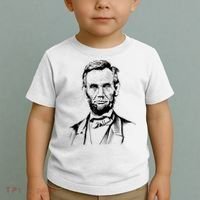 Abraham Lincoln Sketch Toddler T-Shirt thumb 2