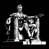Abraham Lincoln Statue Playing Electric Guitar Funny Coffee Mug thumb 5