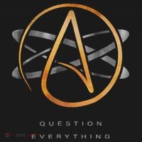 Atheist Logo Science Atom Symbol Question Everything Sweatshirt thumb 3
