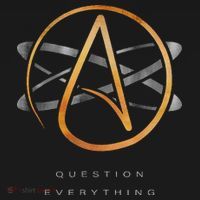 Atheist Logo Science Atom Symbol Question Everything Button thumb 1