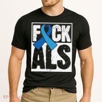 Amyotrophic Lateral Sclerosis ALS Awareness Disease Disorder Cooling Performance Crew T-Shirt thumb 2