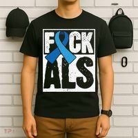 Amyotrophic Lateral Sclerosis ALS Awareness Disease Disorder T-Shirt thumb 6