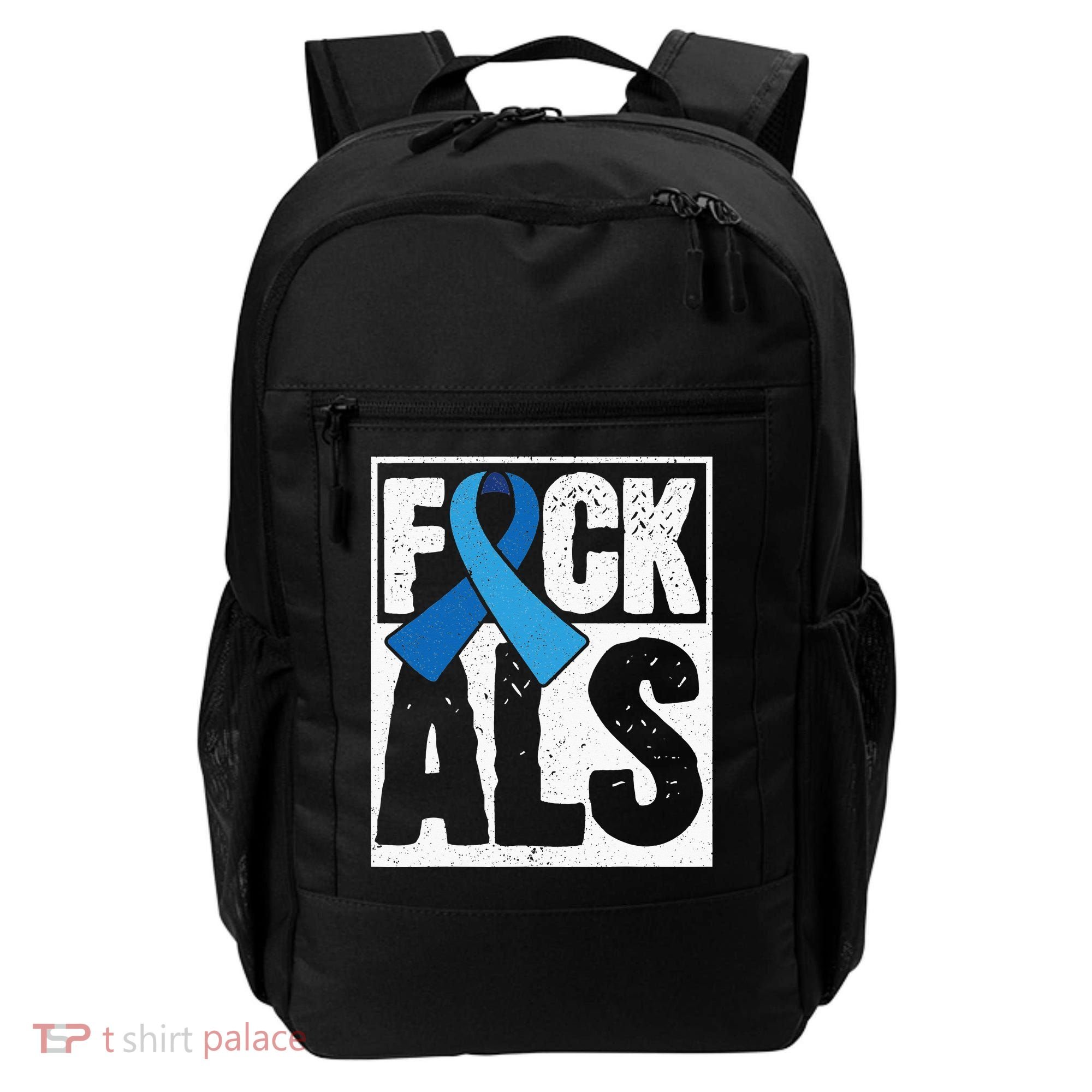 Amyotrophic Lateral Sclerosis ALS Awareness Disease Disorder Backpack