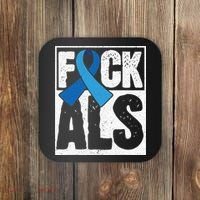 Amyotrophic Lateral Sclerosis ALS Awareness Disease Disorder Coaster thumb 0