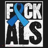 Amyotrophic Lateral Sclerosis ALS Awareness Disease Disorder Ornament thumb 1