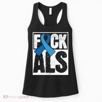Amyotrophic Lateral Sclerosis ALS Awareness Disease Disorder Women's Tank Top thumb 0