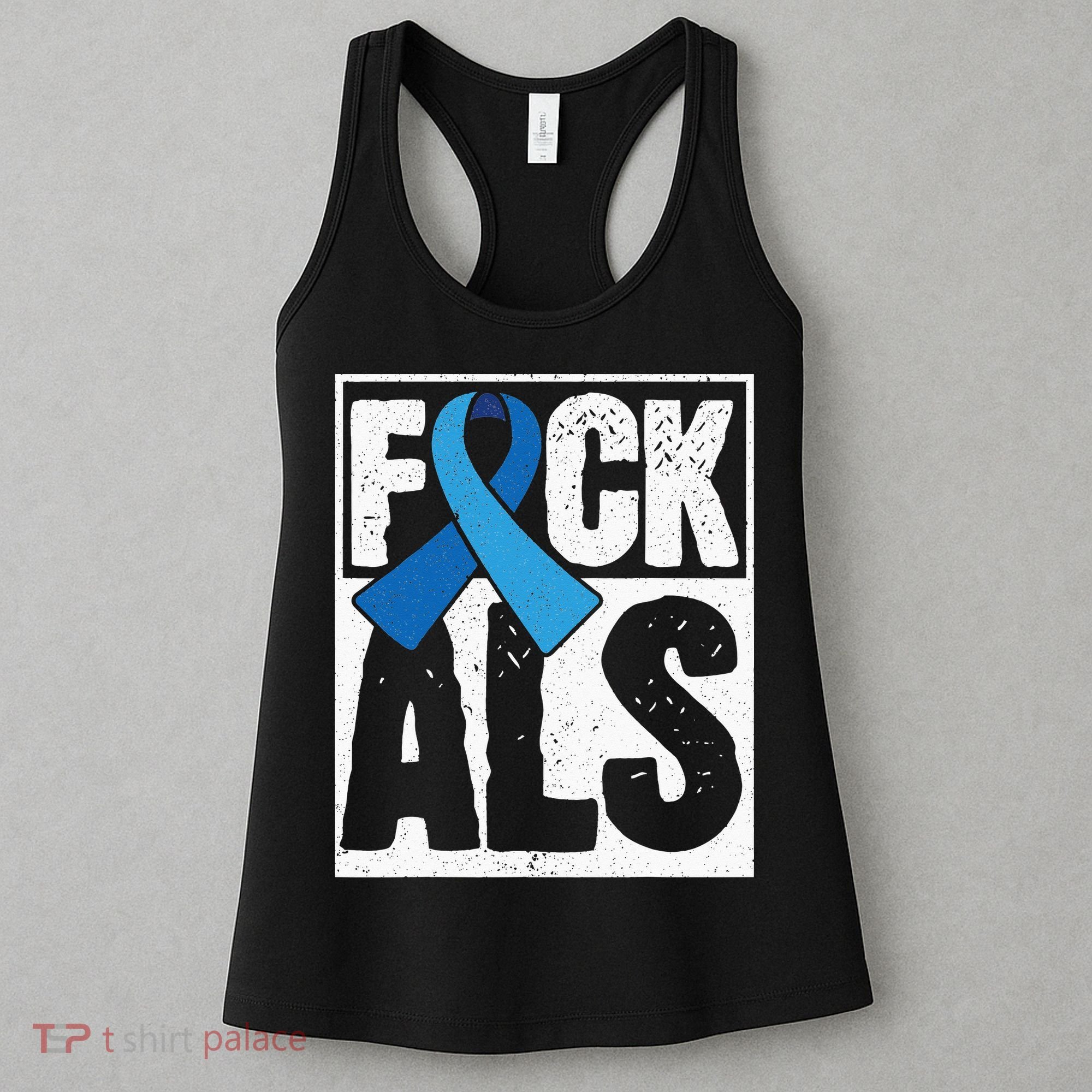 Amyotrophic Lateral Sclerosis ALS Awareness Disease Disorder Women's Tank Top