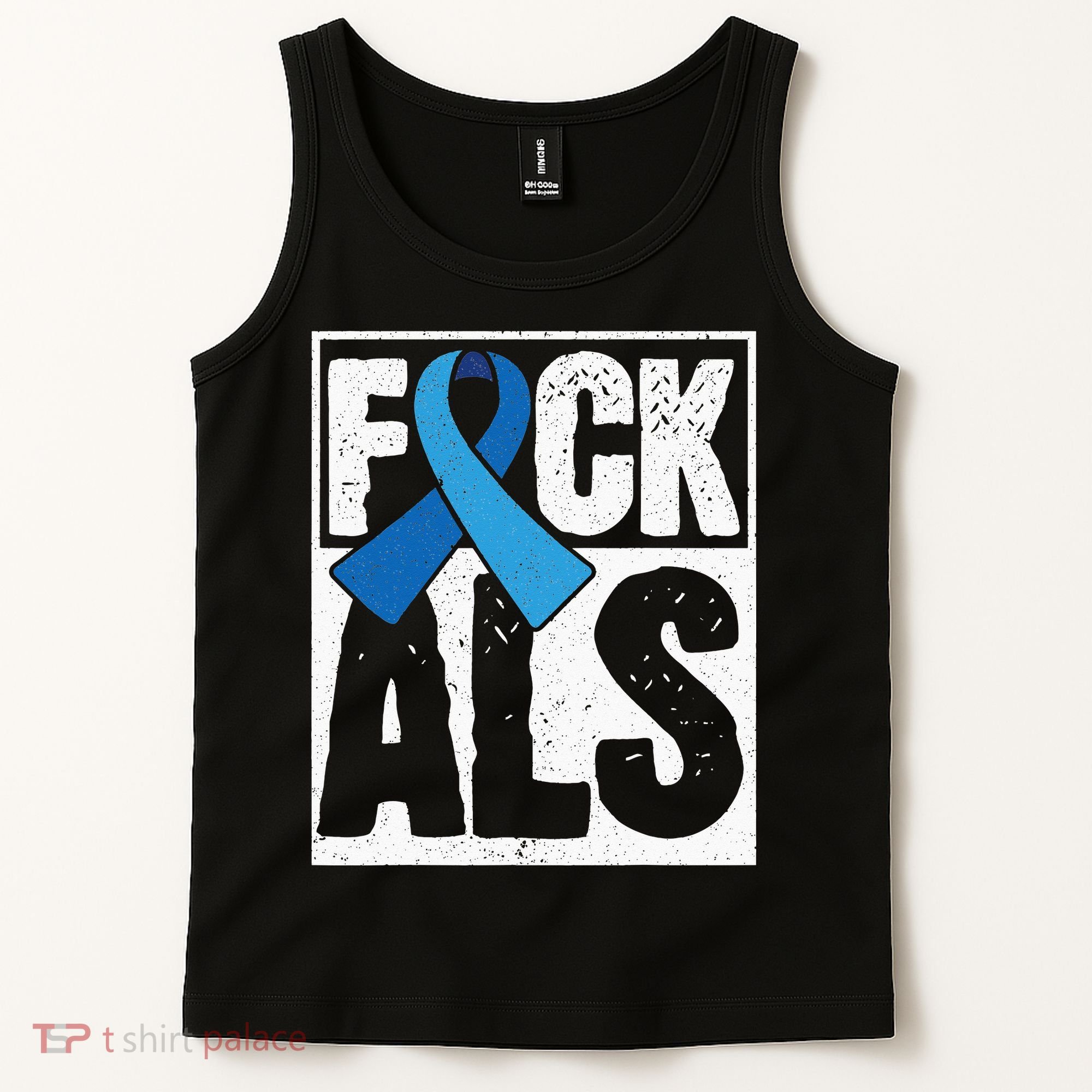Amyotrophic Lateral Sclerosis ALS Awareness Disease Disorder Tank Top
