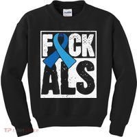 Amyotrophic Lateral Sclerosis ALS Awareness Disease Disorder Kids Sweatshirt thumb 0