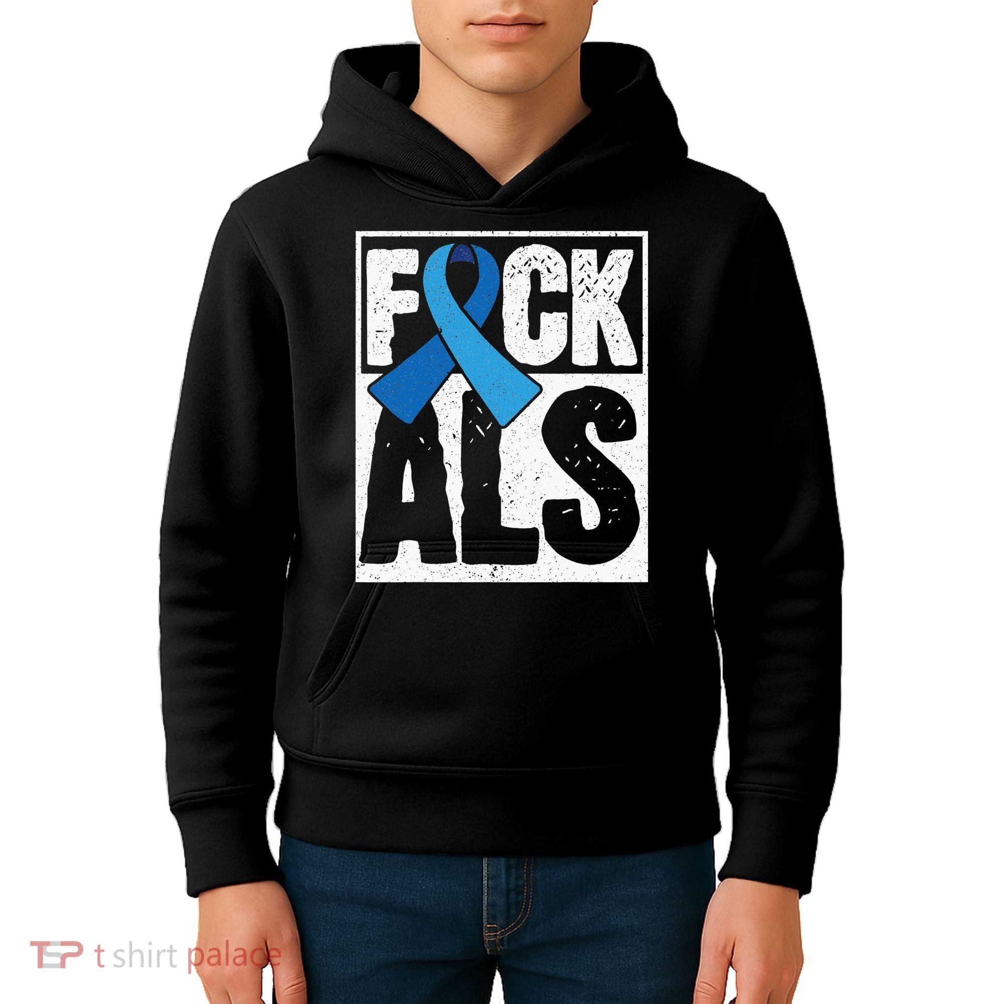 Amyotrophic Lateral Sclerosis ALS Awareness Disease Disorder Kids Hoodie
