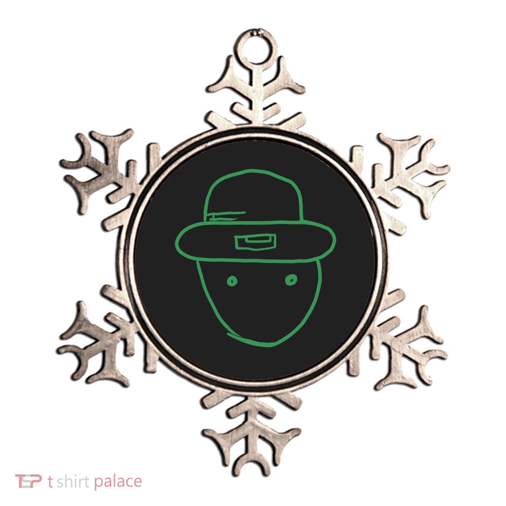 Amateur Leprechaun Sketch Gift Ornament