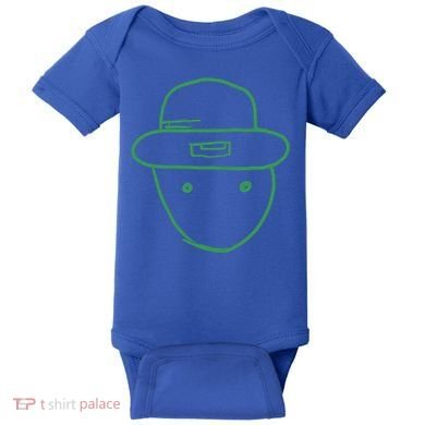 Amateur Leprechaun Sketch Gift Baby Bodysuit