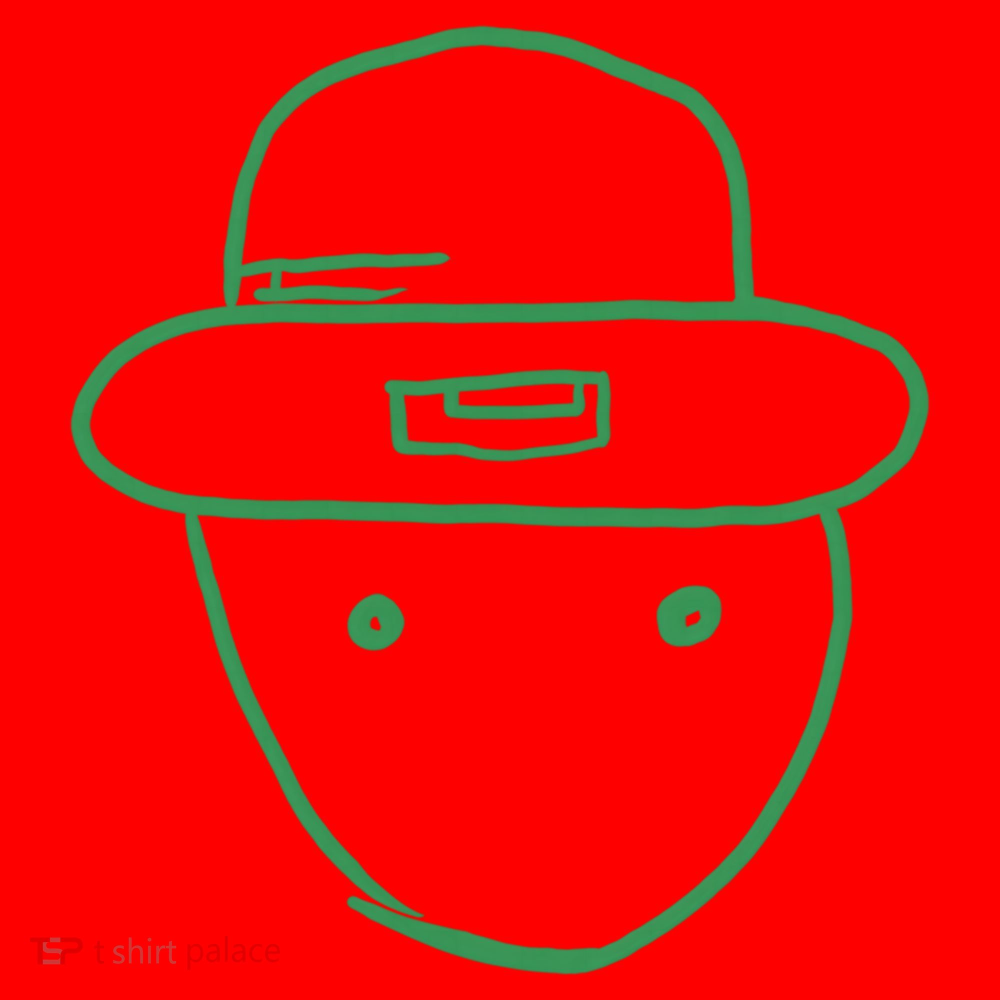 Amateur Leprechaun Sketch Gift Santa Hat