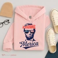 Abraham Lincoln Sunglasses Bandana Merica Hoodie thumb 4