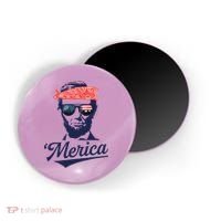 Abraham Lincoln Sunglasses Bandana Merica Magnet thumb 0