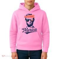 Abraham Lincoln Sunglasses Bandana Merica Kids Hoodie thumb 4