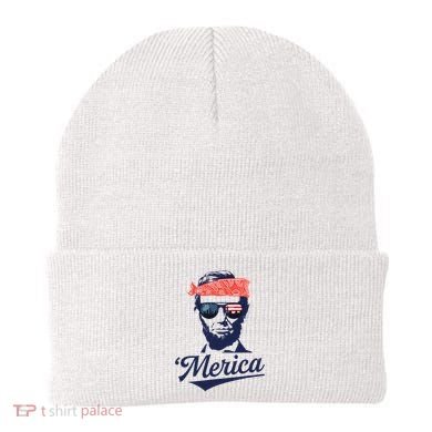 Abraham Lincoln Sunglasses Bandana Merica Beanie